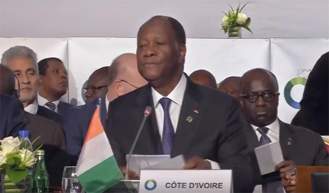 cote-divoire-le-president-ouattara-participe-au-11e-sommet-extraordinaire-de-lua-en-ethiopie