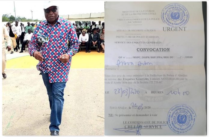 Côte d’Ivoire: Assoa Adou devant la cour de cassation ce mardi matin
