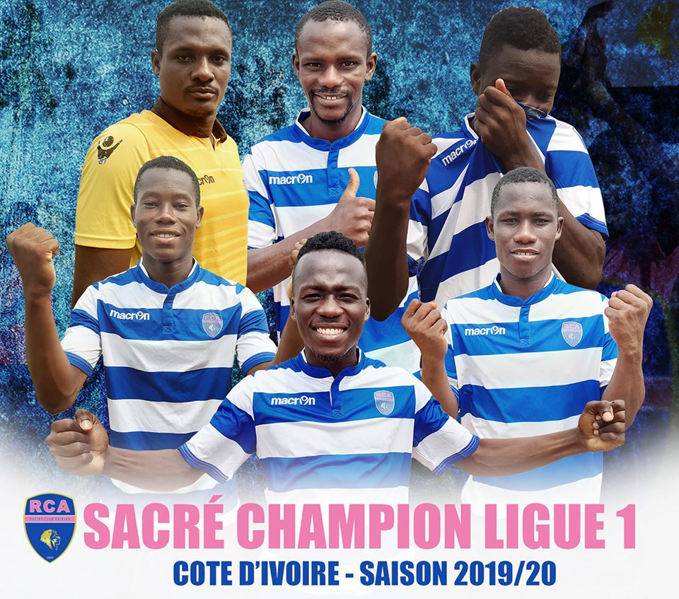 Championnat ligue1 : AS Denguélé décroche le nul contre Racing club  d'Abidjan