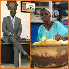 Abidjan : une vendeuse de banane reçoit la visite surprise du maire d’Adjamé M.Farikou Soumahoro