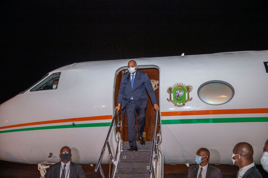 Retour à Abidjan du Premier Ministre Patrick Achi