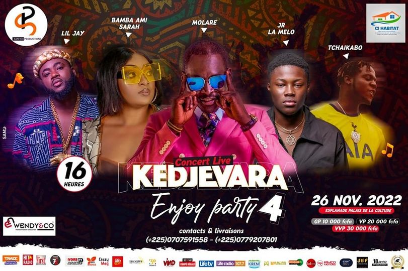 Après son dépit manifesté sur les réseaux sociaux DJ KEDJEVARA reçois des soutiens de sponsors et d’artistes ivoiriens.