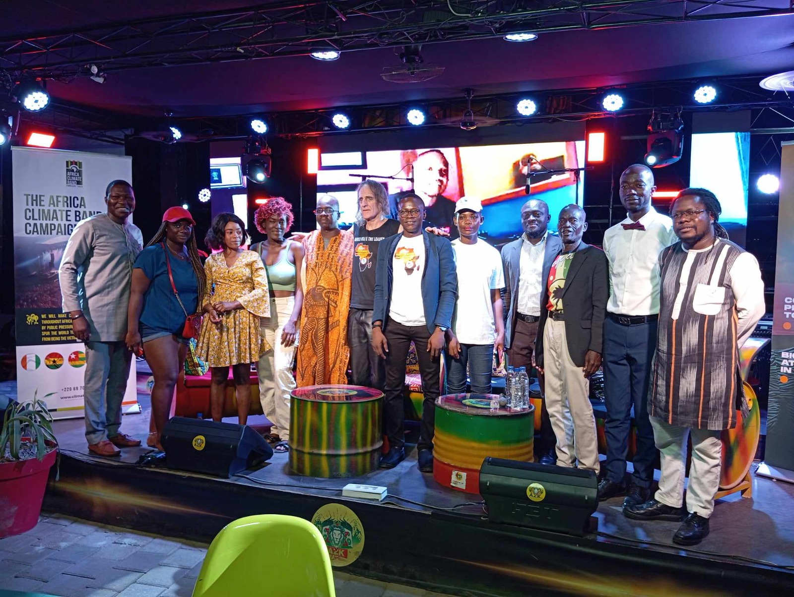 The Africa Climate Band : des jeunes africains se dressent contre le réchauffement climatique