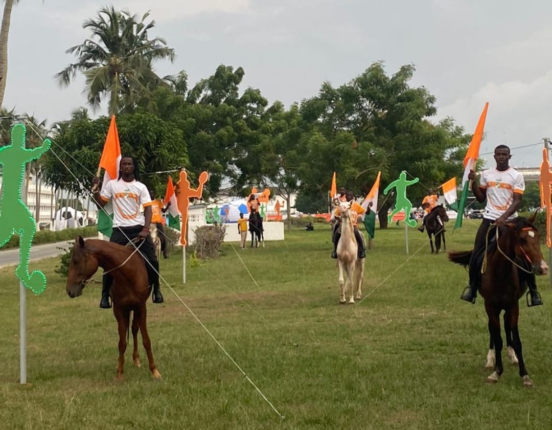 CAN 2023-Équitation : une trentaine de cavaliers ont fait le spectacle à Port-Bouet