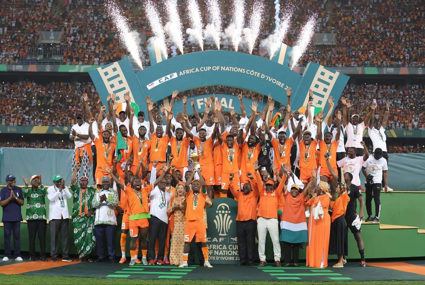 Un an après la CAN 2023 : la Côte d'Ivoire célèbre le 1er anniversaire de la victoire des Éléphants