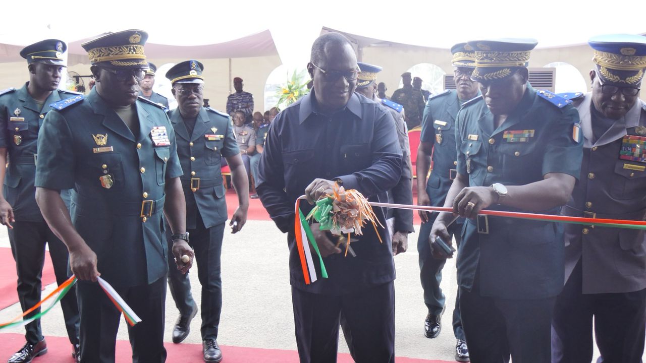 Sécurité : Une unité d’immatriculation des véhicules militaires inaugurée à Abidjan