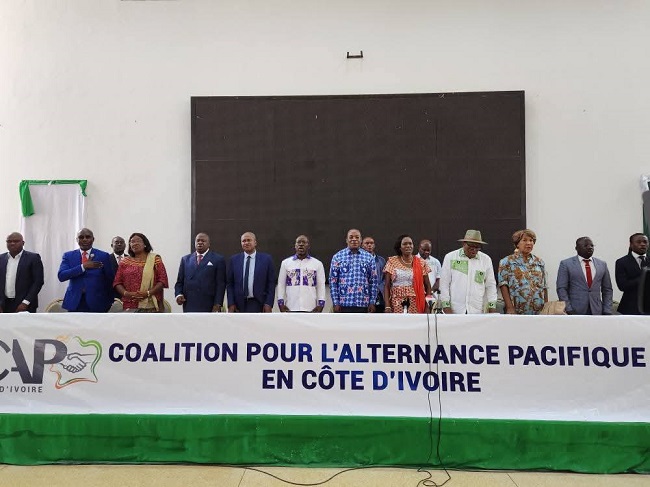 La Coalition pour l’Alternance pacifique en Côte d’Ivoire annonce l’organisation d’un grand meeting à Abidjan le 31 mai (porte-parole)