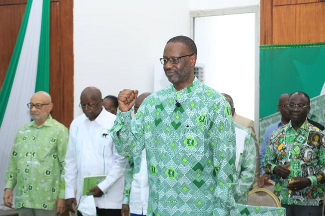 Congrès extraordinaire du PDCI-RDA : Tidjane Thiam, seul candidat retenu pour la présidence du parti