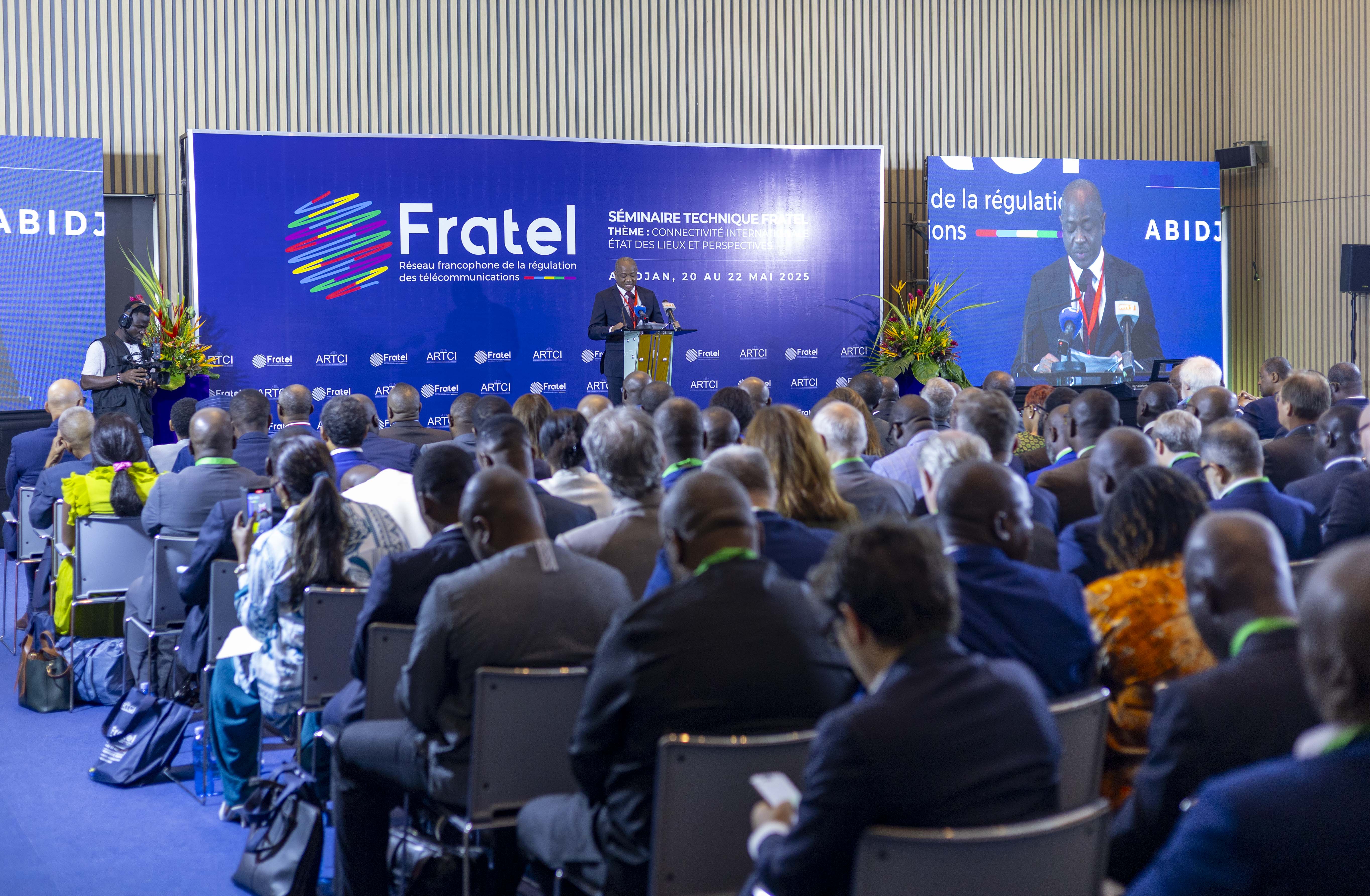 Connectivité internationale : Abidjan accueille le 22ᵉ séminaire du Réseau francophone des régulateurs des télécommunications