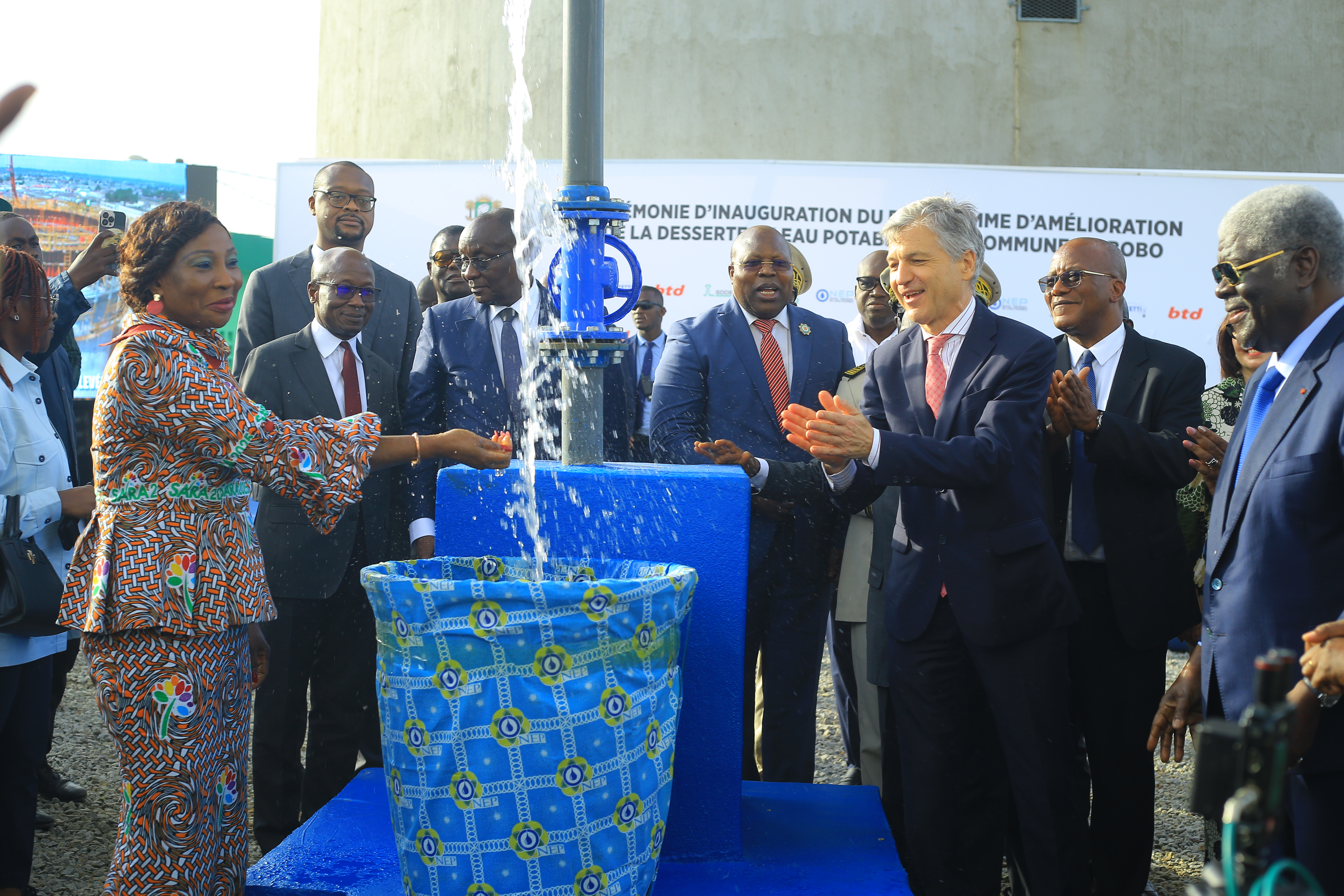 Abobo : un nouveau château d’eau pour améliorer l’accès à l’eau potable