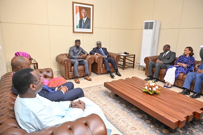 coopération : le premier ministre sénégalais ousmane sonko en visite de travail en côte d’ivoire