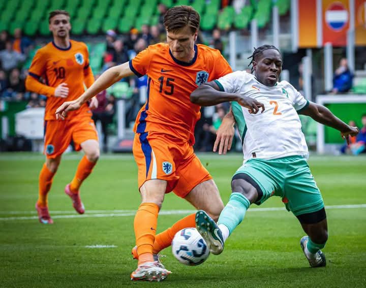 Les Éléphanteaux U23 s’inclinent lourdement face à leurs cadets des Pays-Bas