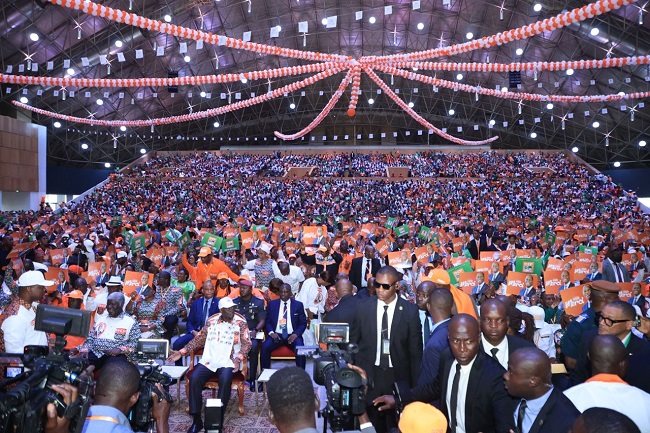 2ᵉ Congrès du RHDP : « Le RHDP est prêt pour écrire une nouvelle page de l’histoire », déclare le vice-président Tiémoko Meyliet Koné