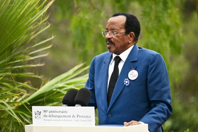 Cameroun : à 92 ans, Paul Biya annonce sa candidature pour un 8e mandat à la présidentielle