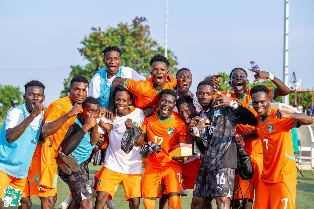 UFOA-B U20 (Groupe B – 2e journée) : la Côte d’Ivoire en demi-finales après une victoire contre le Niger (1-0)