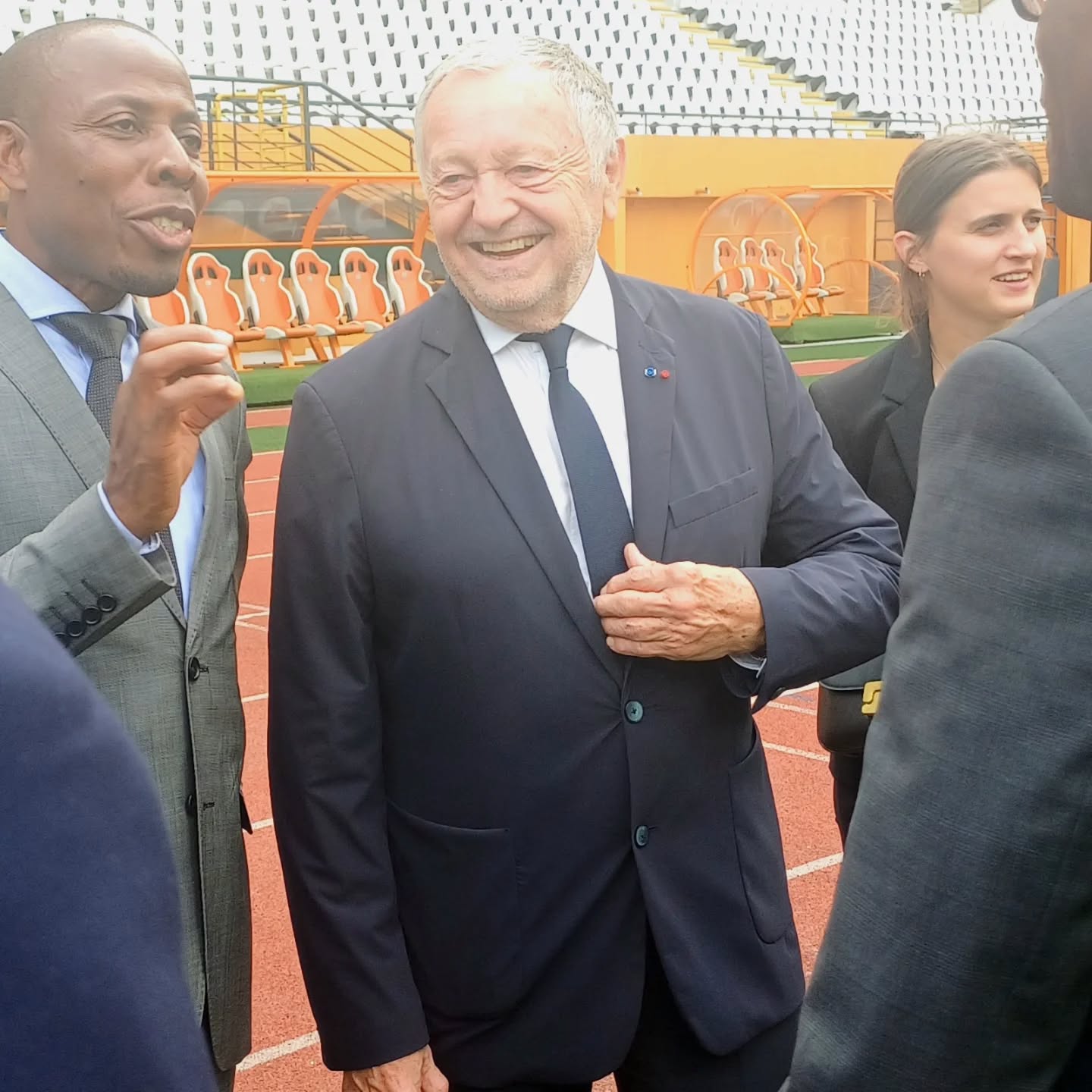 Infrastructures sportives : Jean-Michel Aulas, vice-président de la Fédération française de football, salue le travail de l’ONS