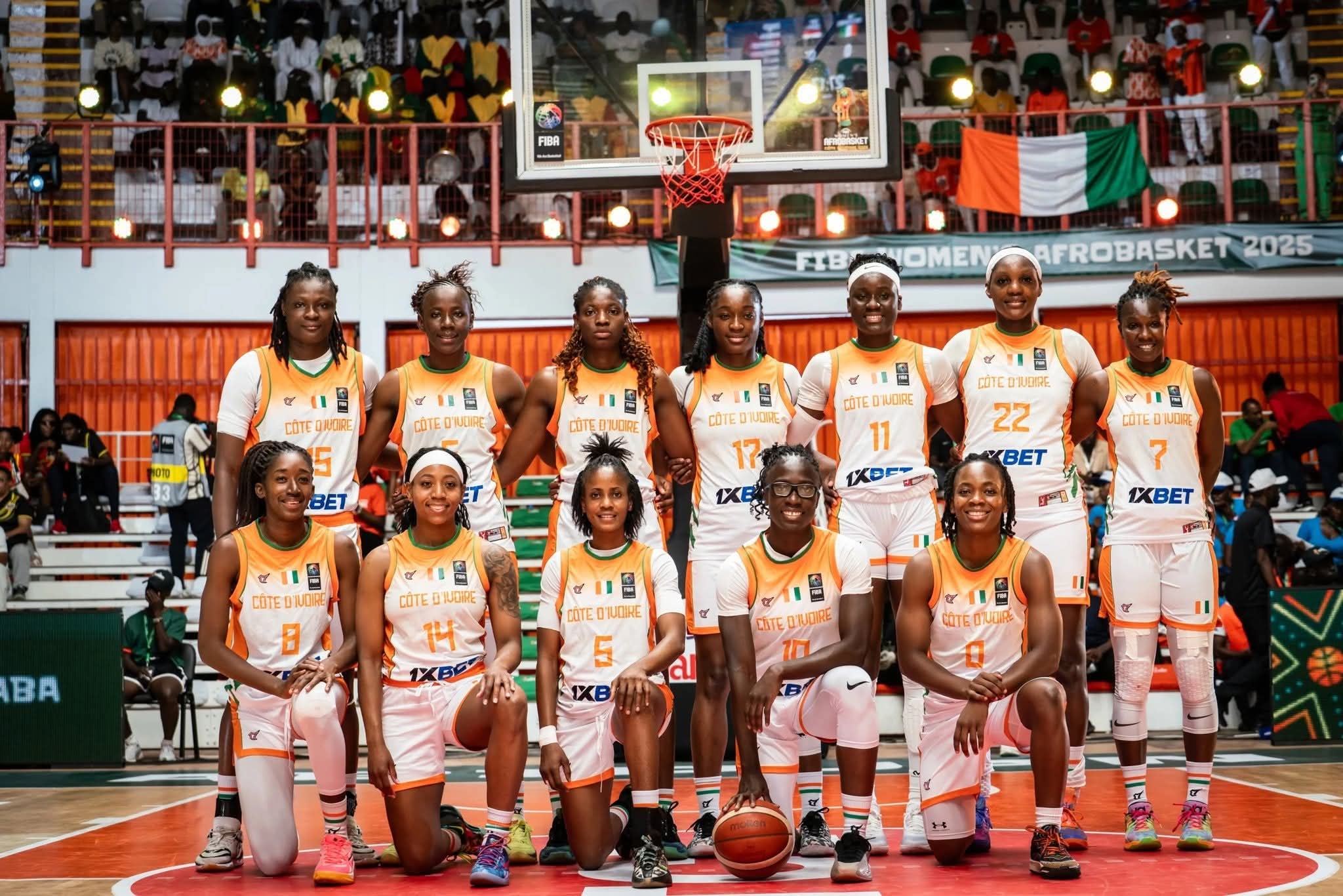 Afrobasket féminin 2025 : la Côte d’Ivoire lance parfaitement son tournoi face à l’Égypte
