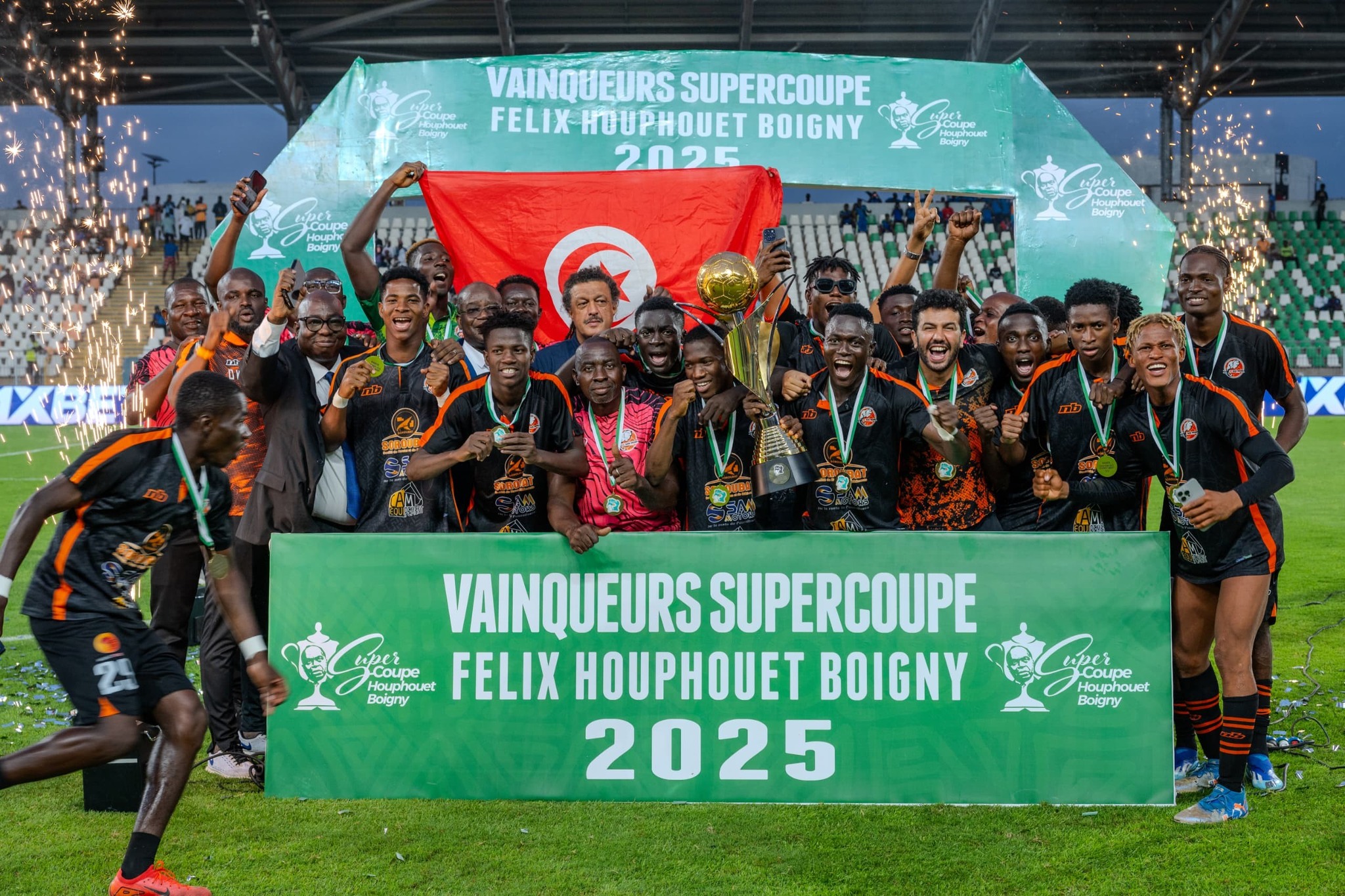 Super Coupe FHB 2025 : Le FC San Pedro s’impose face au Stade d’Abidjan (1-0)