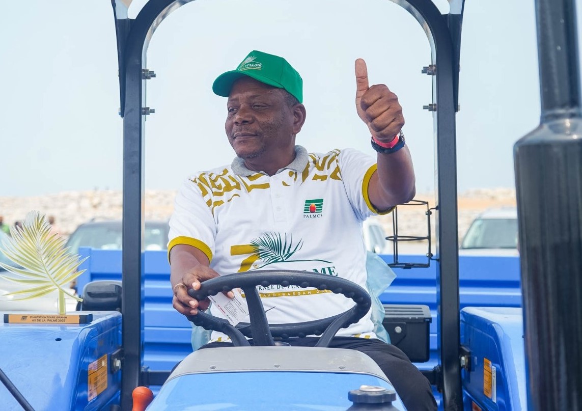 Grand-Bassam : Ibrahim  Touré sacré “As de la Palme 2025”