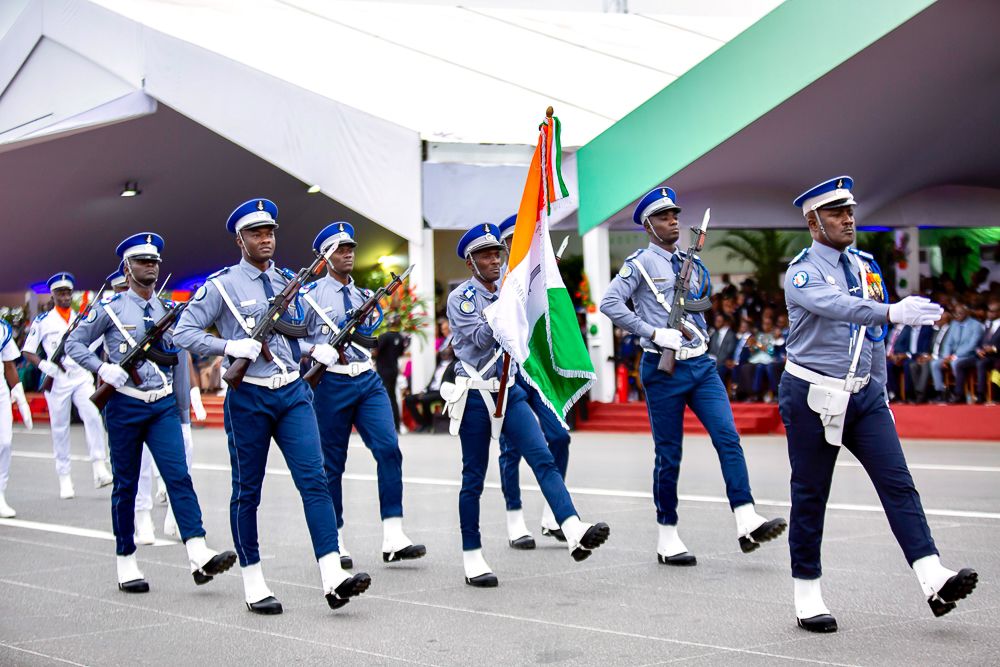 Indépendance 2025 :  colonel-major Alain Camara Kinanya, figure marquante du défilé de Bouaké