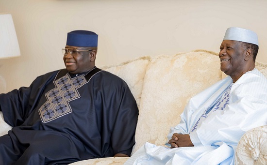 Coopération : les présidents Alassane Ouattara et Maada Bio unis pour une CEDEAO stable et solidaire