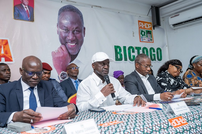Présidentielle 2025 : Adama Bictogo dévoile la stratégie du RHDP pour conquérir Yopougon