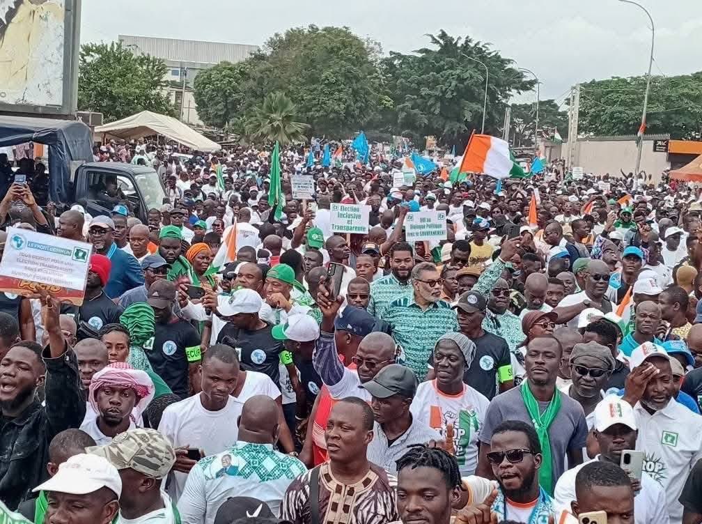 Le Front Commun PPA-CI – PDCI-RDA appelle à une marche pacifique le 4 octobre à Abidjan