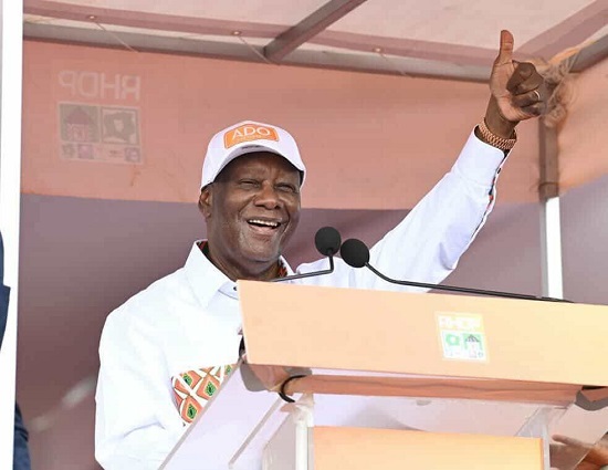 Campagne électorale : voici l’intégralité de l’adresse du président Ouattara aux populations de Daloa