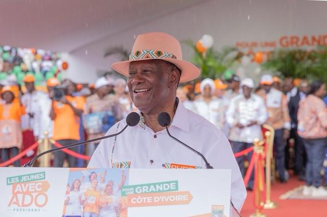 présidentielle 2025, alassane ouattara aux jeunes : « c’est pour vous que j’ai accepté d’être candidat »