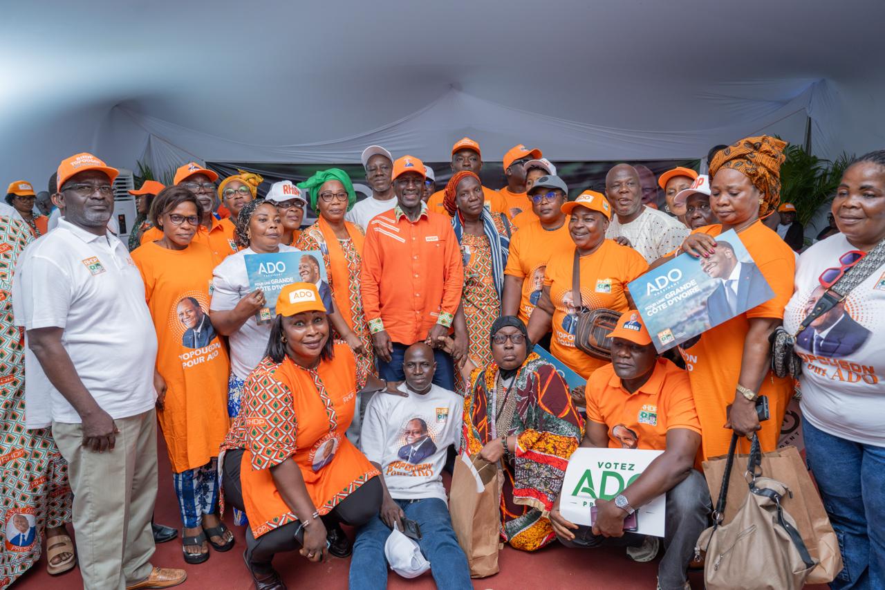 Présidentielle 2025 : Adama Bictogo reçoit les femmes commerçantes des 42 marchés de Yopougon