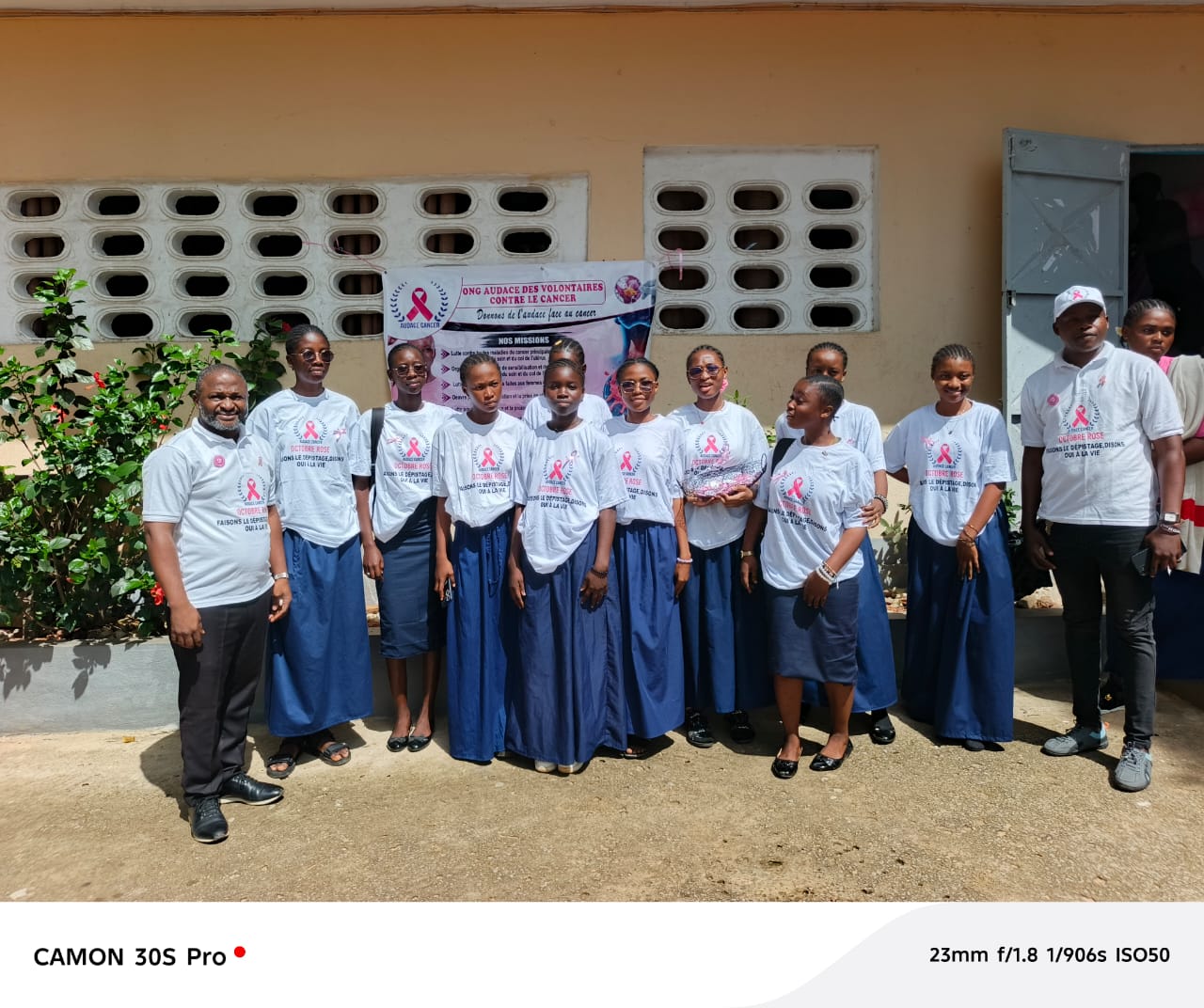 Lutte contre le cancer du sein et du col de l’utérus : l'Ong Audace Cancer sensibilise la jeunesse d’Anyama