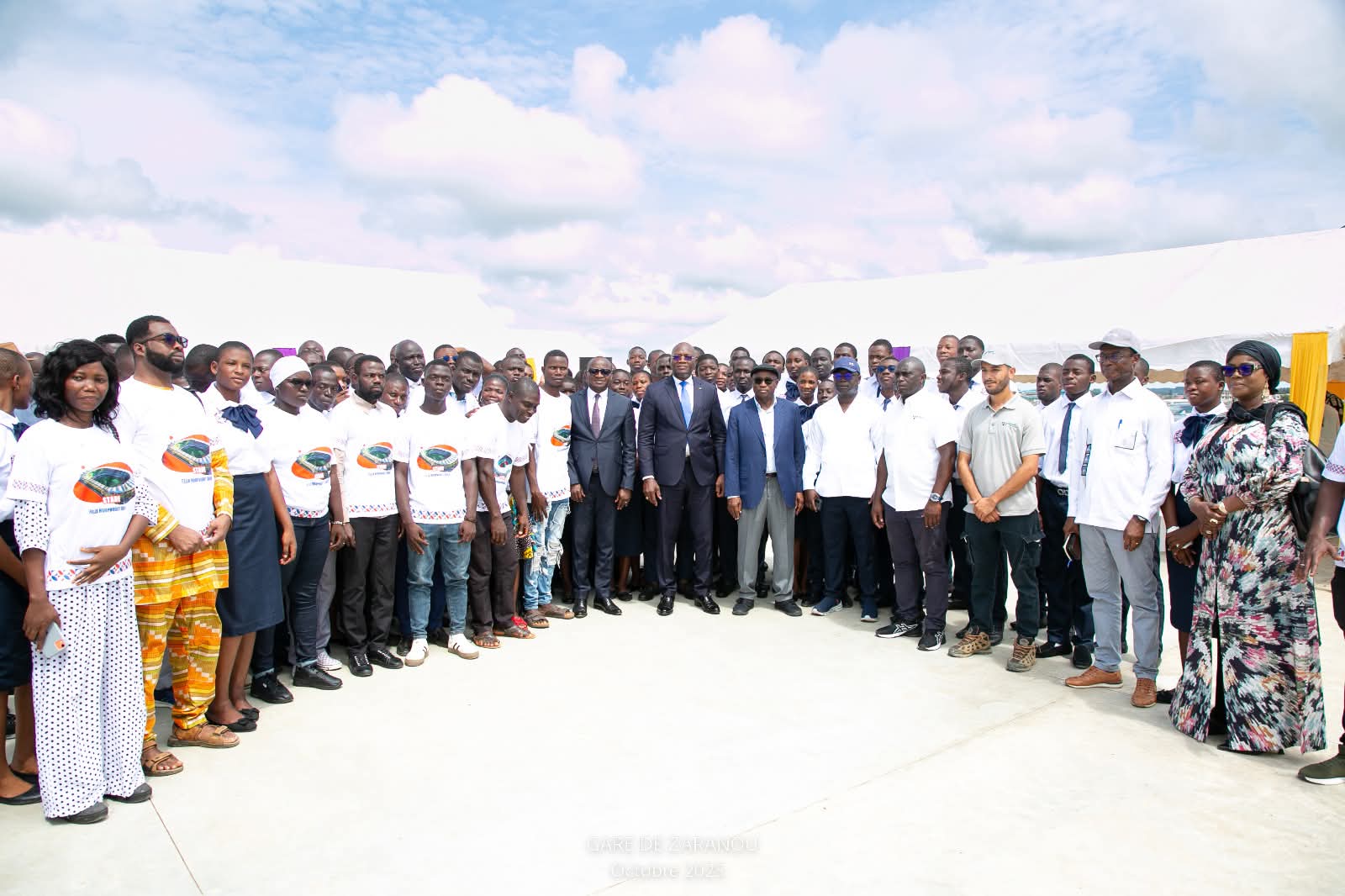 La Côte d'Ivoire lance les travaux d’aménagement de terrains sportifs dans des lycées techniques et professionnels