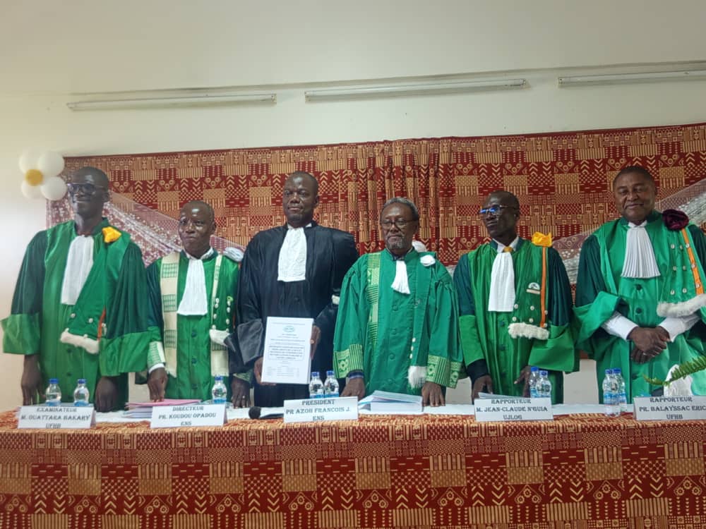 Enseignement supérieur : Romaric Dessoa valide sa thèse en criminologie avec la mention "très honorable"