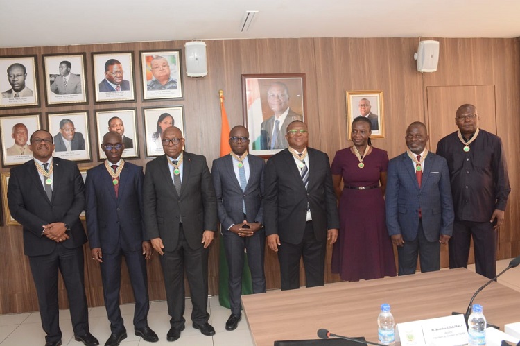 Ordre du Mérite de la Communication : le Chef de Cabinet Yéo Brahima et plusieurs membres du Conseil élevés au grade de commandeur