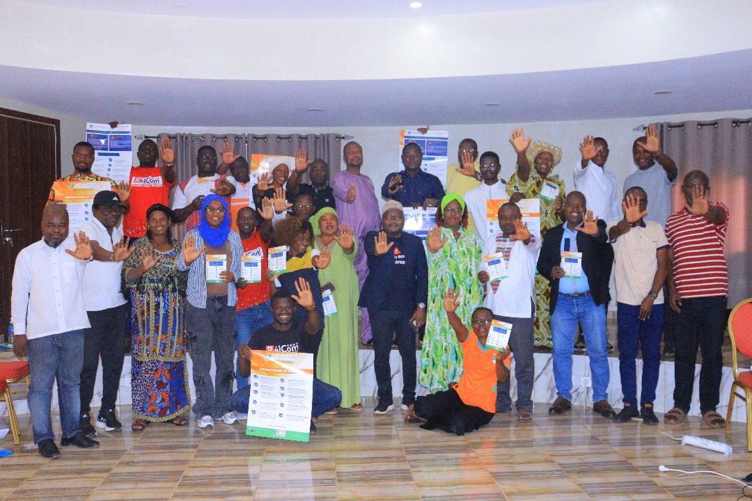 Des acteurs de l’écosystème médiatique de l’association Résilience pour la Paix sensibilisés à l’utilisation responsable des réseaux sociaux