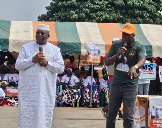 Amadou Coulibaly lance sa campagne législative à Nangassérégué sous le Sceau de l'unité et de la proximité