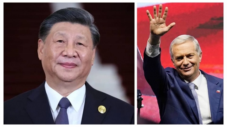 Xi félicite José Antonio Kast pour son élection à la présidence du Chili
