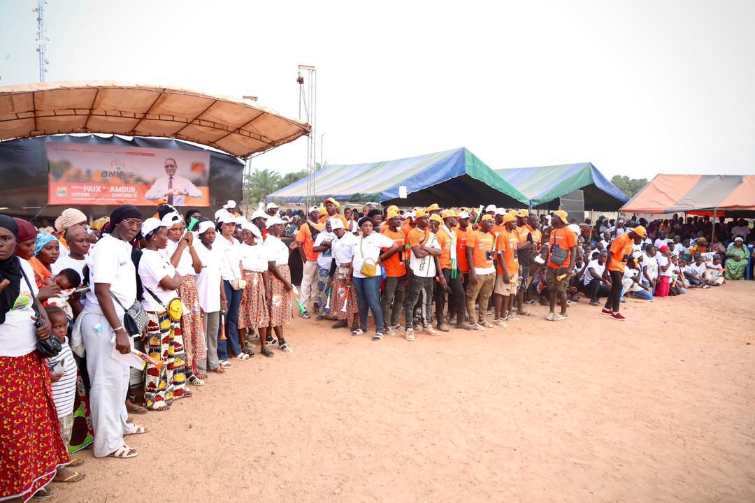 Législatives 2025 dans la Bagoué : À Blésségué, Bruno Nabagné Koné ouvre sa campagne sous le signe d’une forte mobilisation