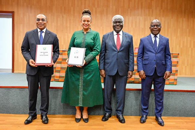 Santé : la Côte d’Ivoire et les États-Unis concluent un accord de 272 milliards FCFA pour un système plus résilient