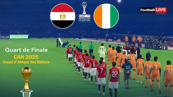 Côte d’Ivoire – Égypte : un quart de finale de CAN sous le poids de l’histoire et des tirs au but