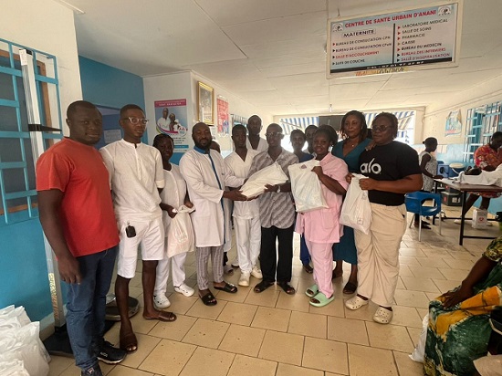 Carême : des jeunes se mobilisent pour soutenir le centre de santé urbain de Anani