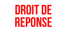 Droit de réponse