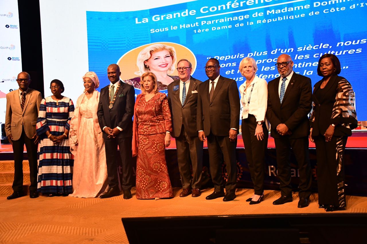 Grande Conférence du Rotary International : Téné Birahima Ouattara appelle à briser les barrières pour construire la paix