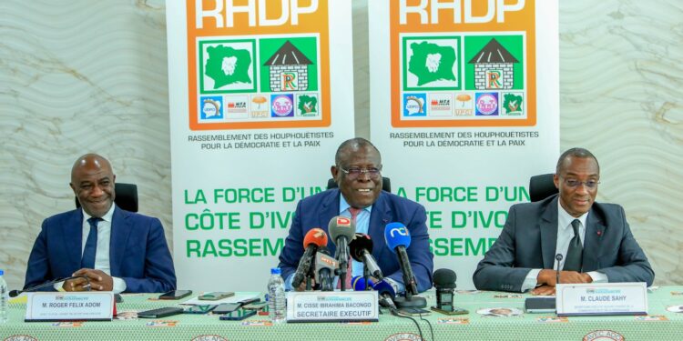 Dissolution de la CEI : le RHDP salue la décision et réaffirme son soutien au Président Ouattara