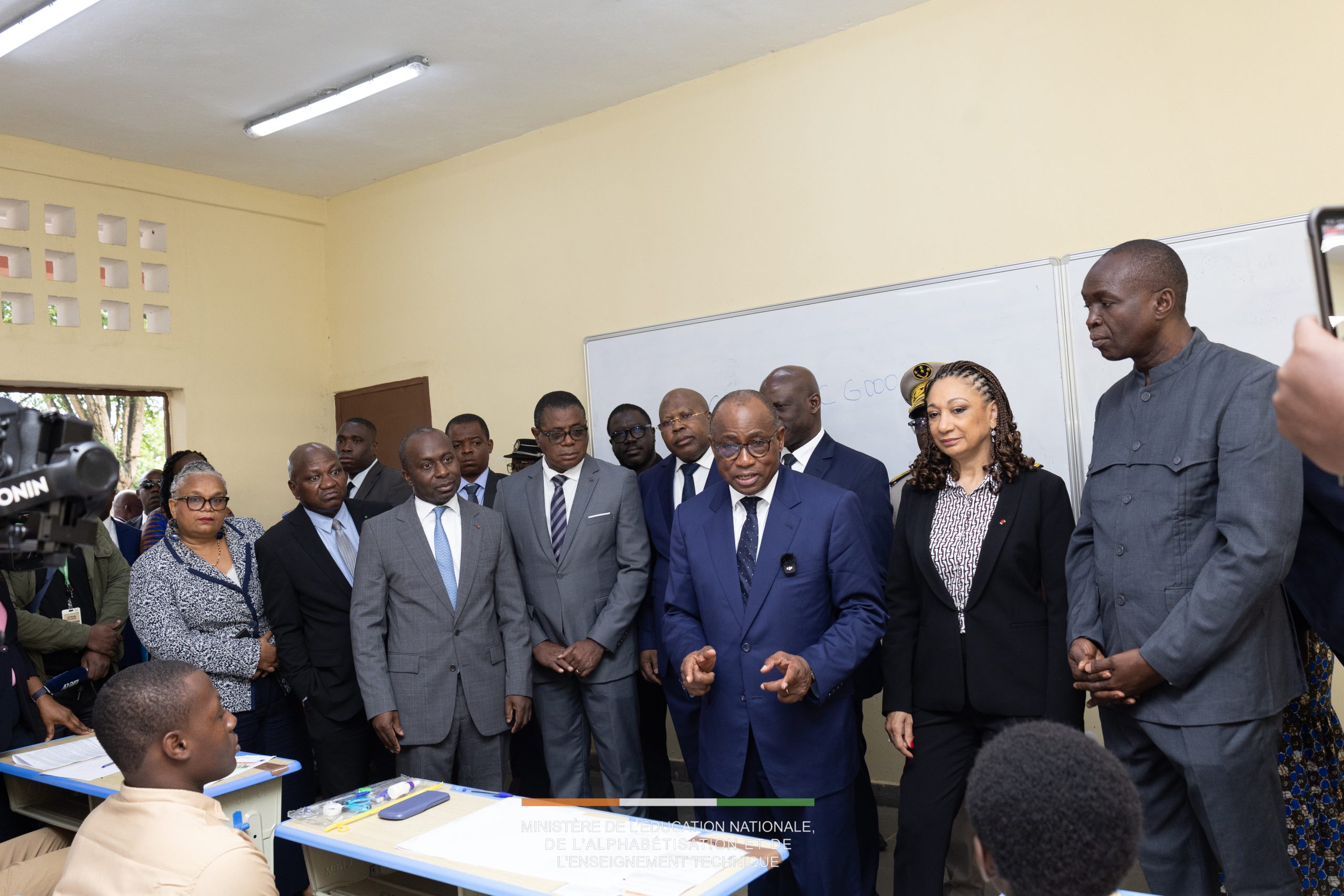 BAC 2026 : N’Guessan Koffi lance les épreuves écrites et invite les candidats à compter sur leurs connaissances