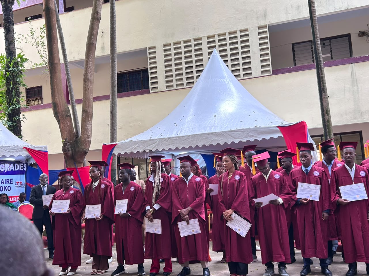 Enseignement supérieur : 152 nouveaux diplômés célébrés lors d’une collation des grades