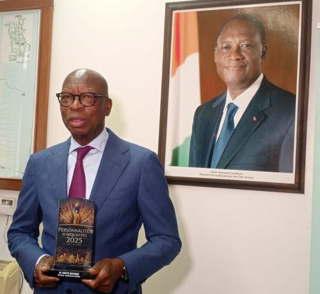 Prix Personnalités Marquantes 2025 : le DG de la SOTRA, Méité Bouaké, honoré pour son leadership