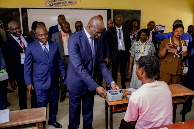 BTS session 2026 : le ministre Adama Diawara lance au lycée moderne d’Angré (Abidjan-Cocody) les épreuves écrites pour 56 881 candidats sur l’ensemble du territoire national