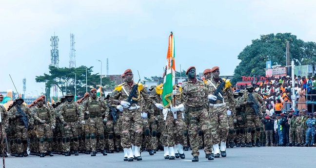 fête de l’indépendance : les forces spéciales, grande attraction du défilé militaire à yopougon