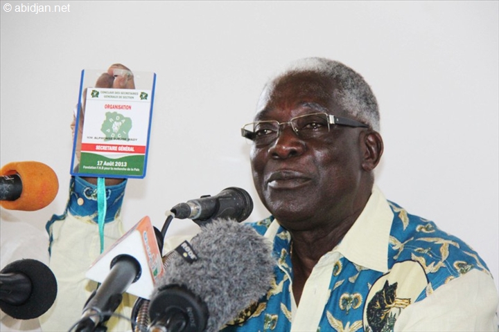 le professeur alphonse djédjé mady, vice-président du pdci-rda, est décédé à 81 ans